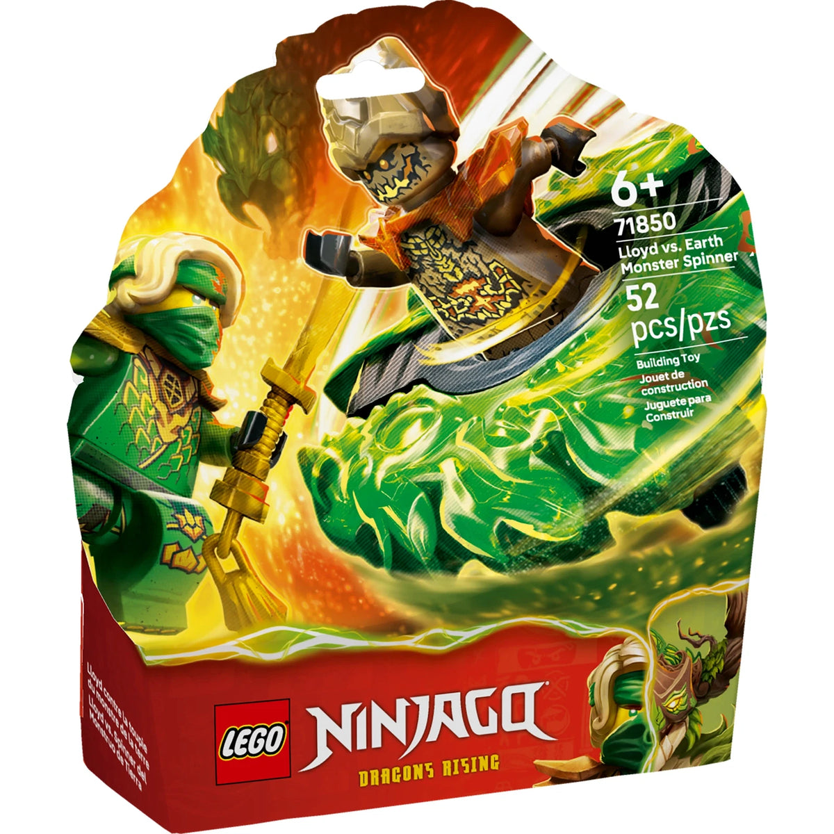 LEGO® Ninjago 71850 Lloyd vs. Erdmonster-Spinner – Ansicht 1