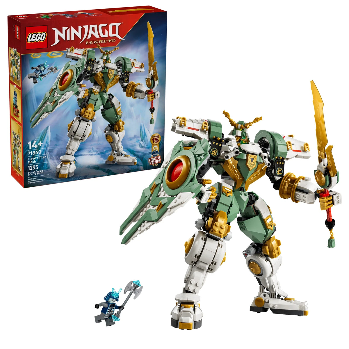 LEGO® Ninjago 71860 15-jähriges Jubiläum: Lloyds Titan-Mech – Ansicht 1