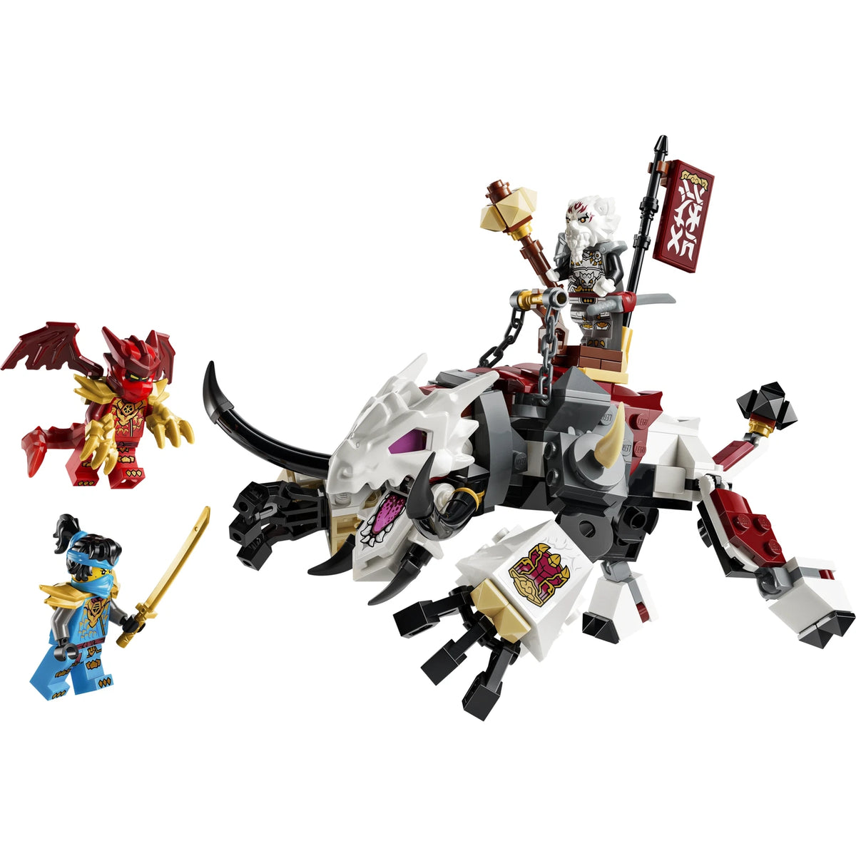 LEGO® Ninjago 71863 Zilvar auf seinem Drachentier Grimtak