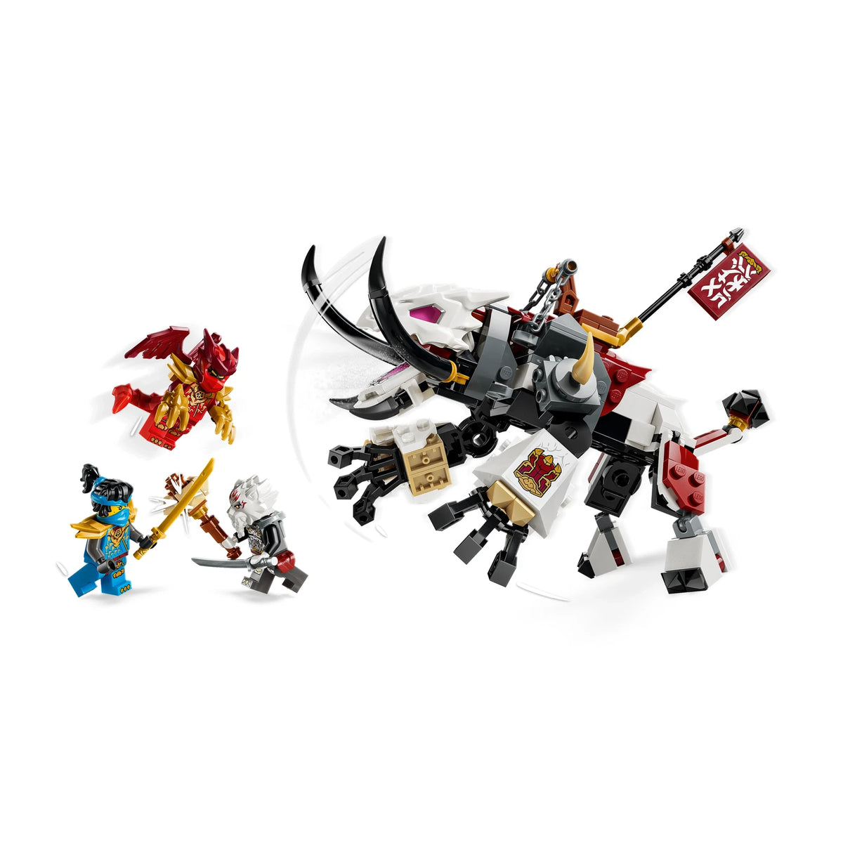 LEGO® Ninjago 71863 Zilvar auf seinem Drachentier Grimtak