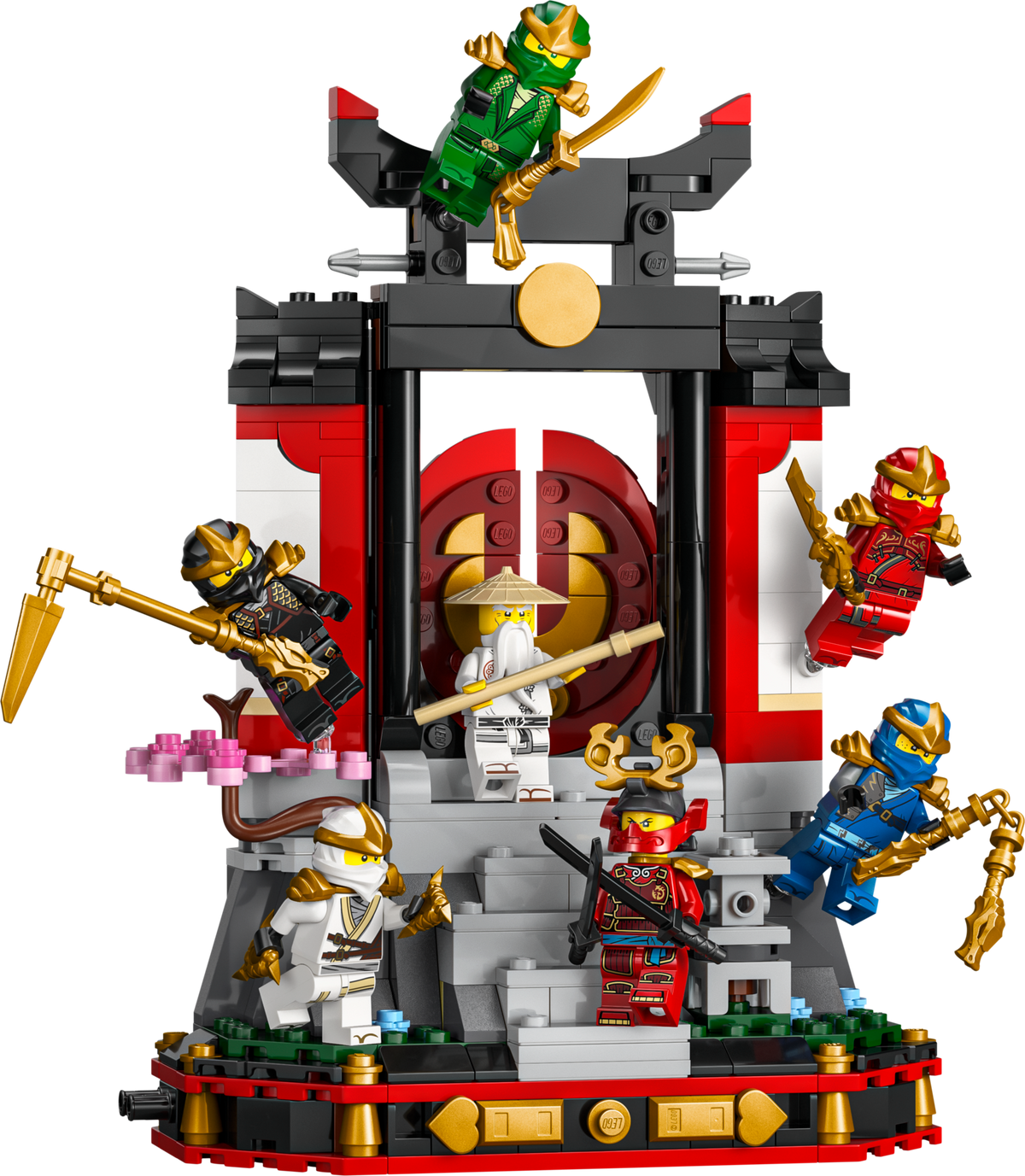 LEGO® Ninjago 71866 15-jähriges Jubiläum: Ninja-Charaktere zum Ausstellen – Modell
