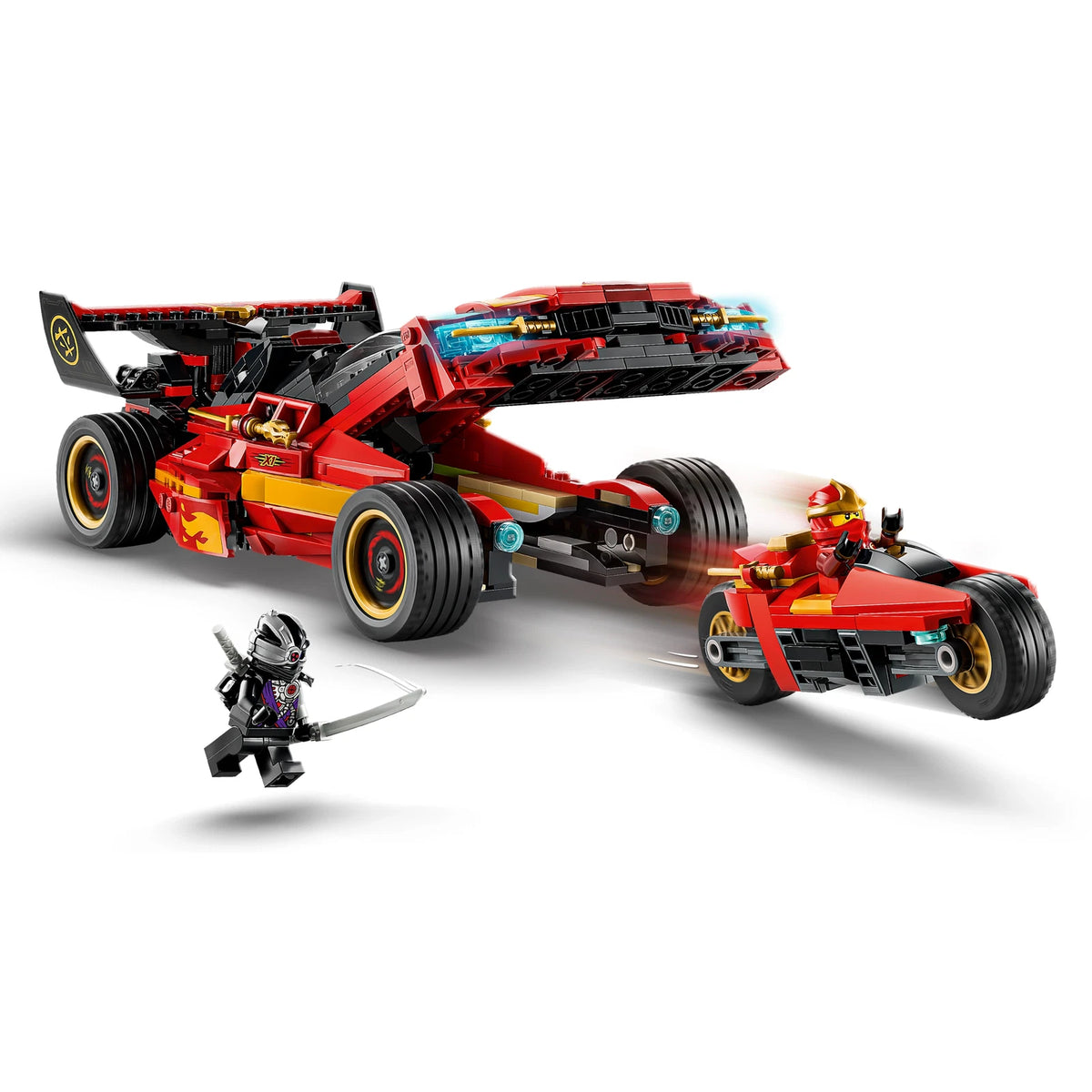 LEGO® Ninjago 71867 15-jähriges Jubiläum des X-1 Ninja Supercar – Ansicht 3