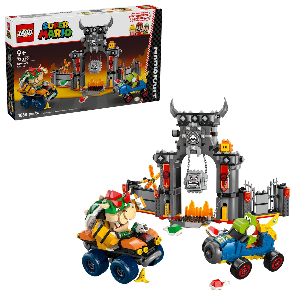 LEGO® Super Mario 72039 Mario Kart™ – Bowsers Festung – Ansicht 1