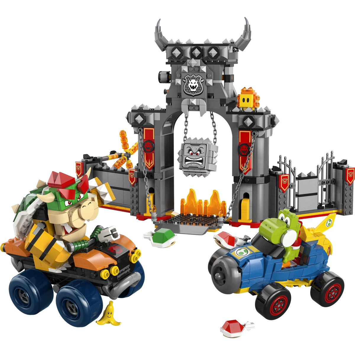 LEGO® Super Mario 72039 Mario Kart™ – Bowsers Festung – Ansicht 2