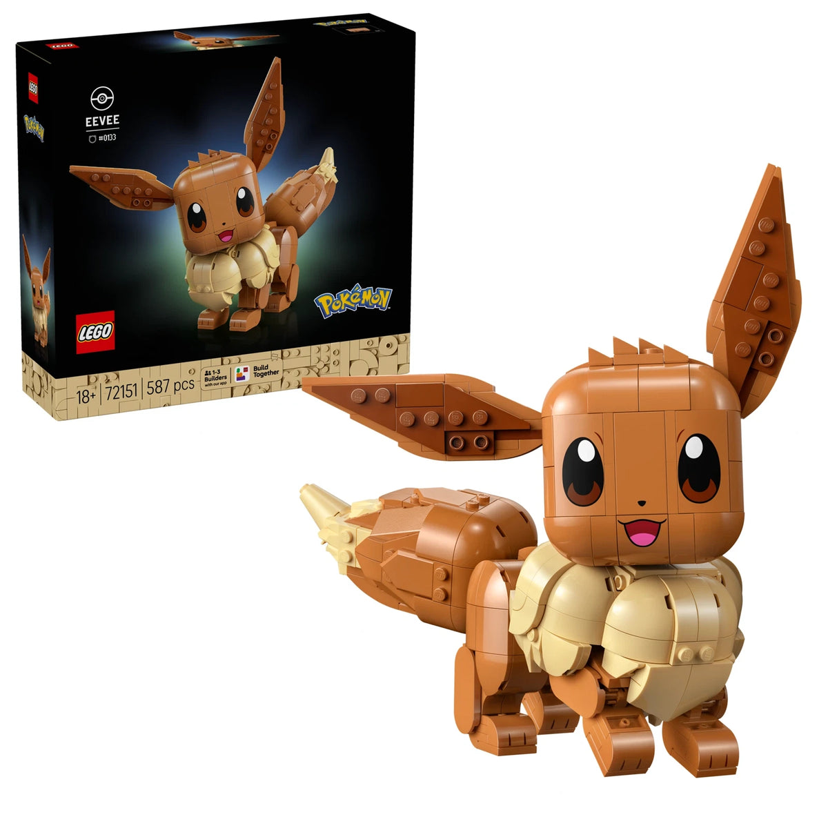 LEGO® Pokémon 72151 Evoli – Ansicht 1