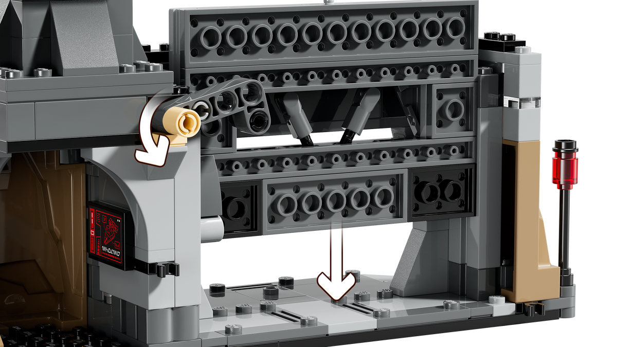 LEGO® Star Wars 75386 Duell zwischen Paz Vizsla™ und Moff Gideon™ – Detailansicht 4
