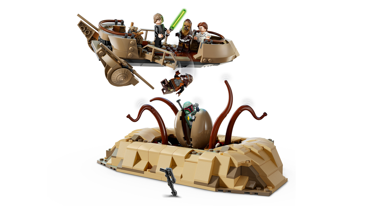 LEGO® Star Wars 75396 Wüsten-Skiff und Sarlacc-Grube – Detailansicht 1