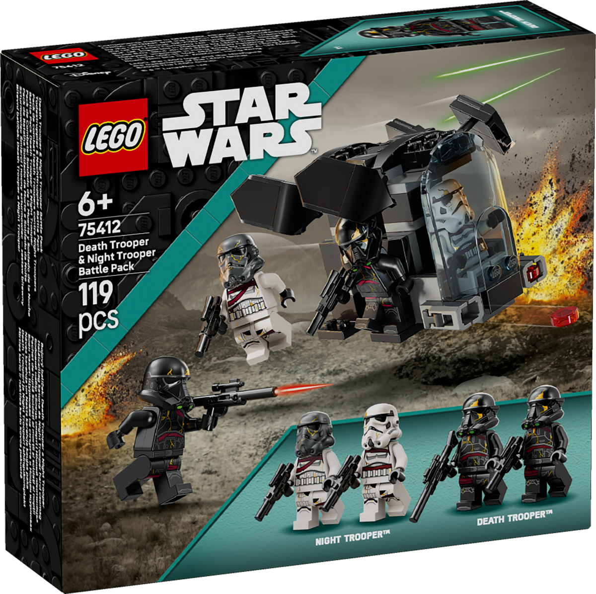LEGO® Star Wars 75412 Todestruppler & Nachttruppler Battle Pack – Verpackung Vorderseite