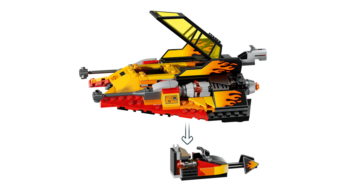 LEGO® Star Wars 75414 The Force Burner Snowspeeder™ – Detailansicht 2
