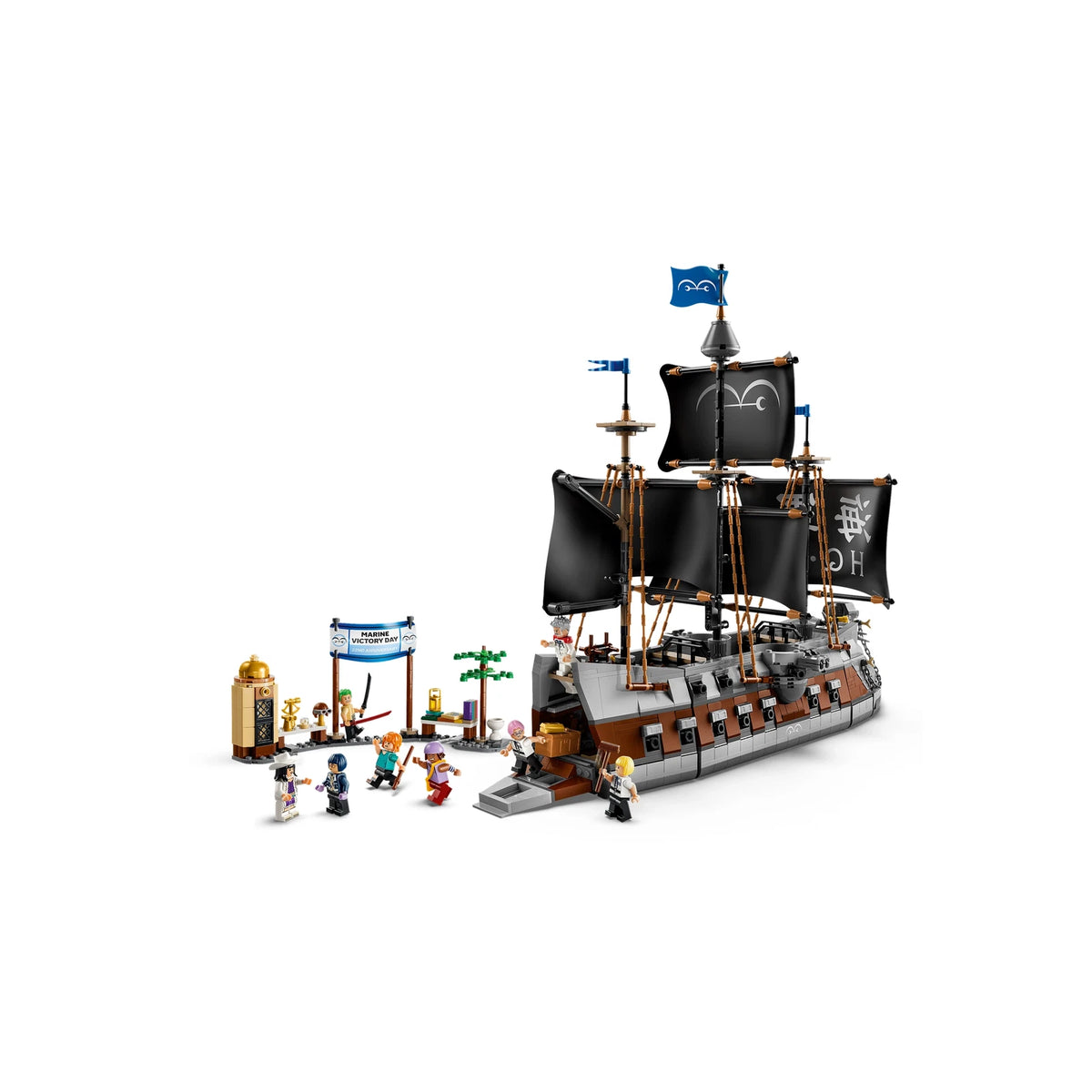 LEGO® One Piece 75646 Garps Marineschlachtschiff – Ansicht 3