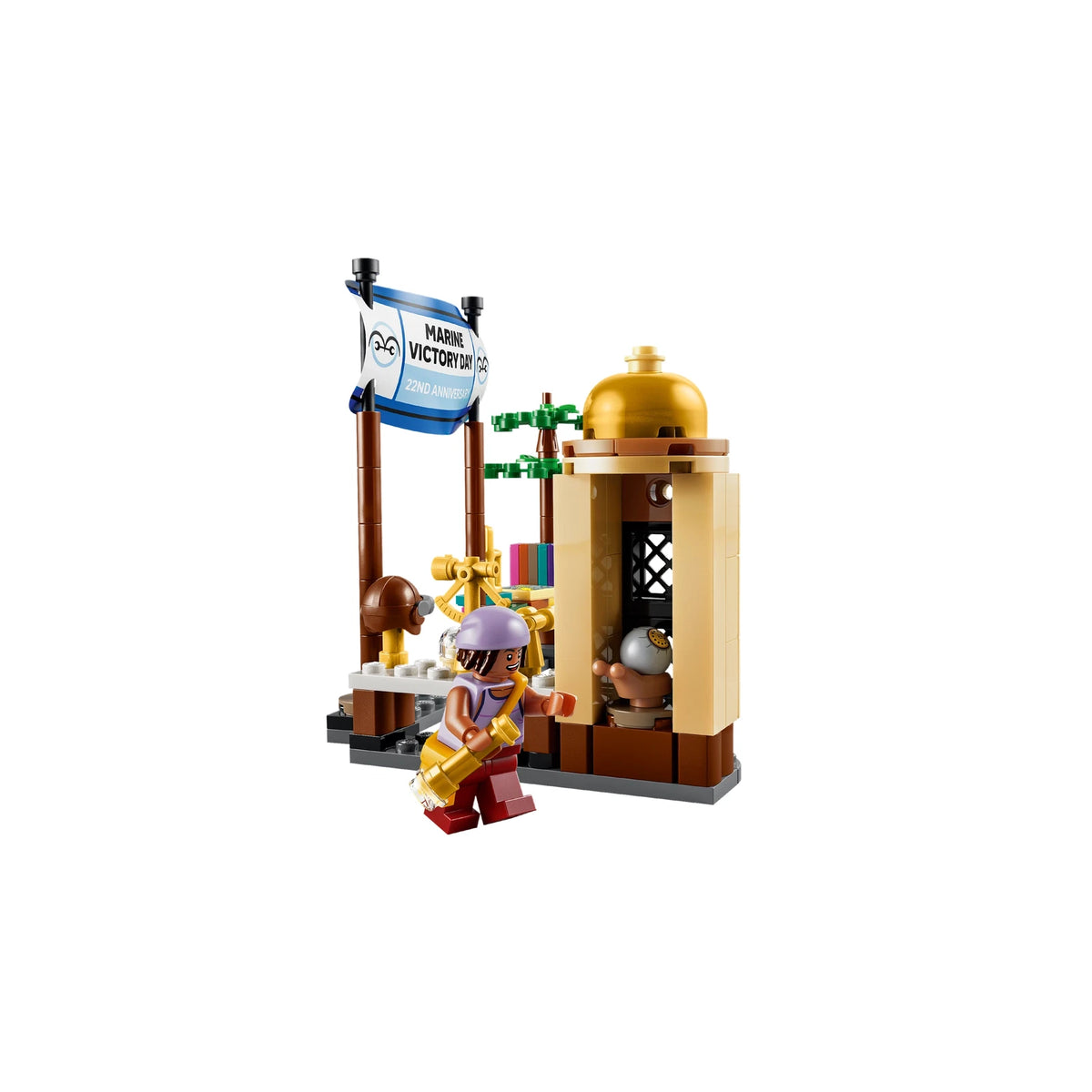 LEGO® One Piece 75646 Garps Marineschlachtschiff – Ansicht 4
