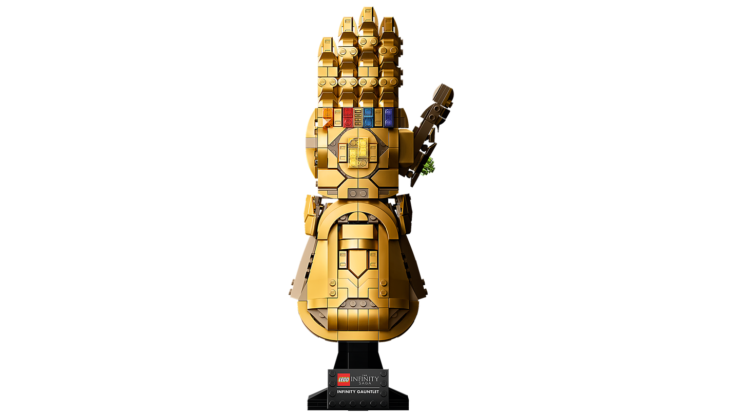 LEGO® Super Heroes 76191 Infinity Handschuh – Muckis Steine