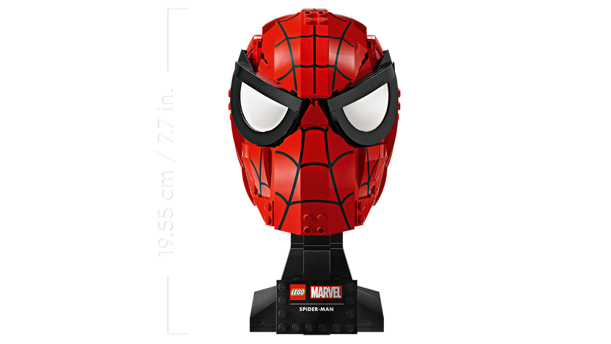 LEGO® Super Heroes 76285 Spider-Mans Maske – Detailansicht 3