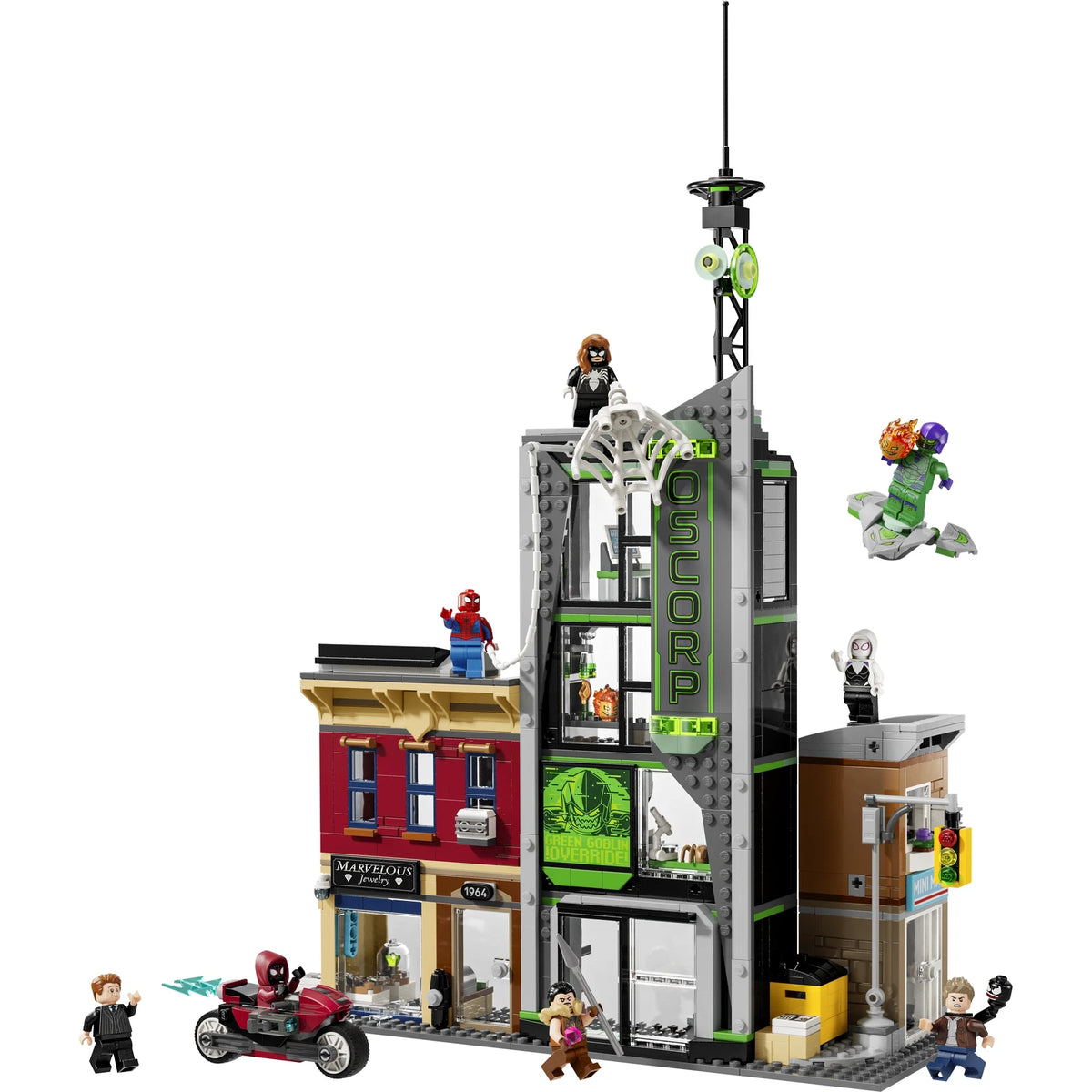 LEGO® Marvel 76324 Spider-Man vs. Oscorp