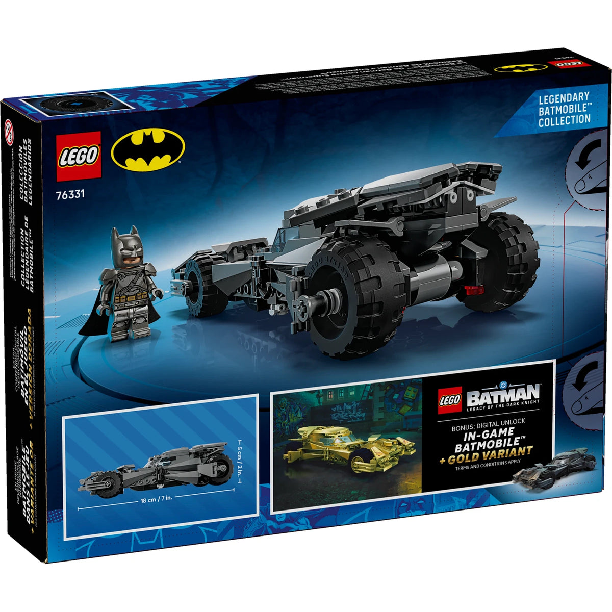 LEGO® Super Heroes 76331 Batman vs. Superman: Batmobil