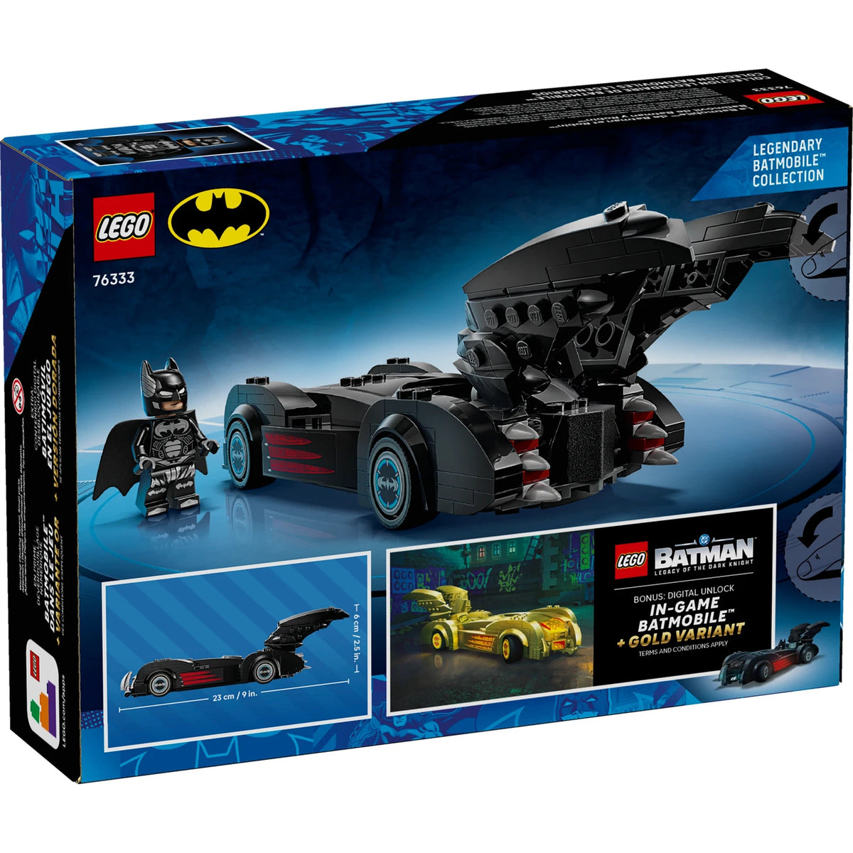 LEGO® Super Heroes 76333 Batman & Robin: Batmobil