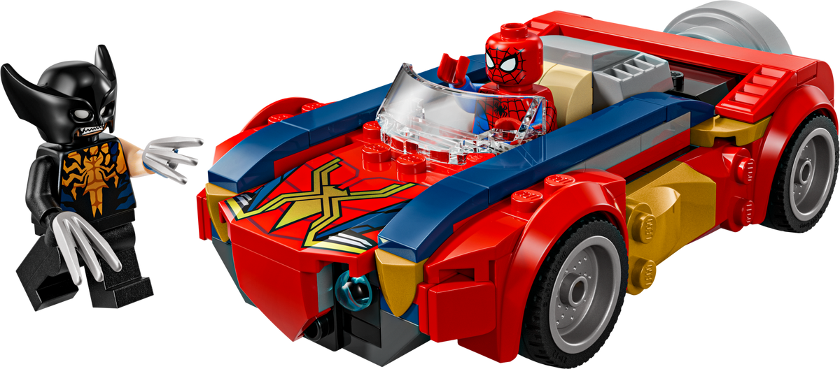 LEGO® Super Heroes 76336 Spider-Man Auto vs. Venomized Wolverine – Modell