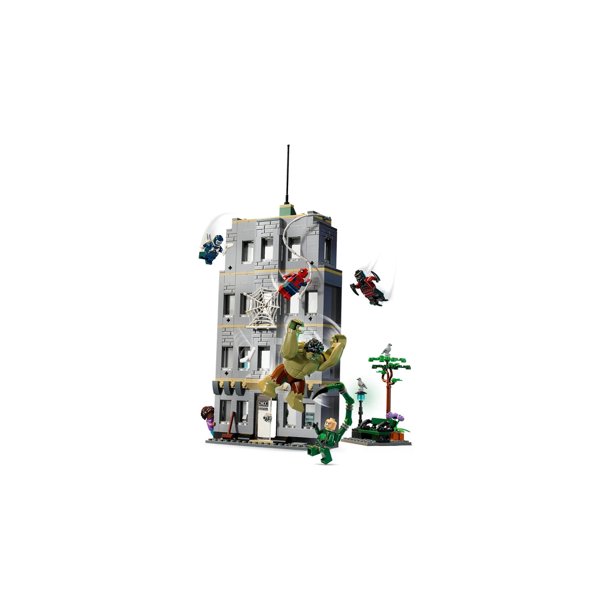 LEGO® Super Heroes 76350 Großer Showdown: Spider-Man vs. Hulk – Ansicht 3