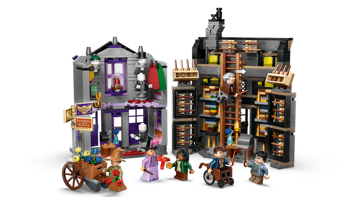 LEGO® Harry Potter 76439 Ollivanders™ & Madam Malkins Anzüge – Detailansicht 1