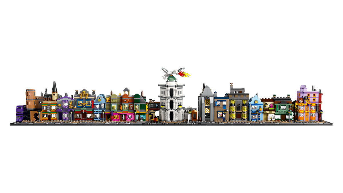 LEGO® Harry Potter 76444 Die Zauberläden der Winkelgasse™ – Detailansicht 1