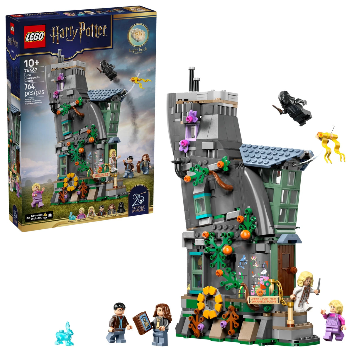 LEGO® Harry Potter 76467 Luna Lovegoods Haus – Ansicht 1