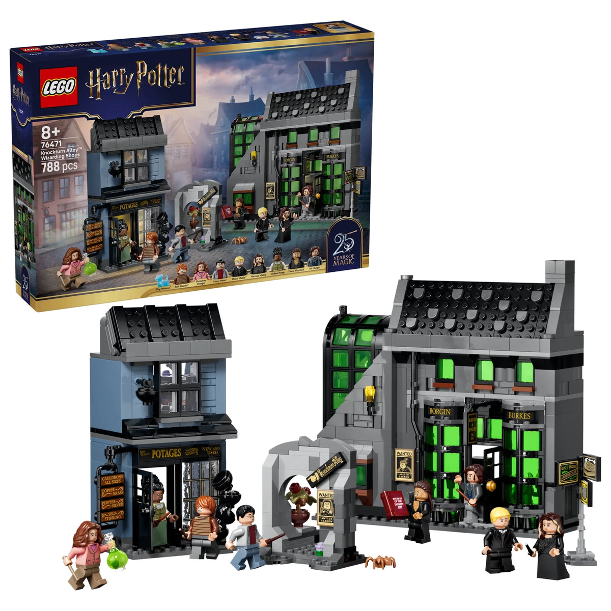 LEGO® Harry Potter 76471 Zaubererläden in der Winkelgasse – Ansicht 1