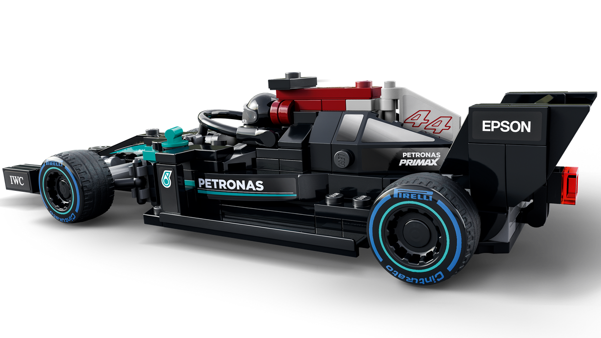 LEGO® Speed Champions 76909 Mercedes-AMG F1 W12 E Performance & Mercedes-AMG Project One – Detailansicht 3