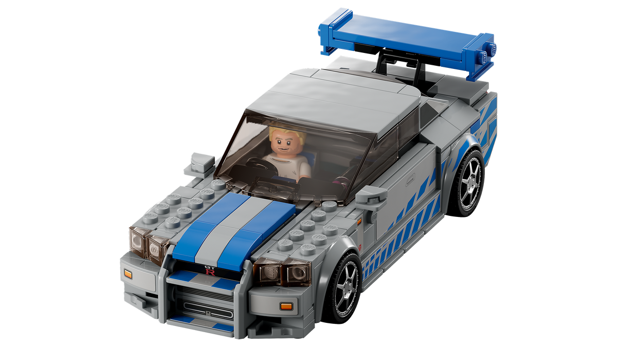 LEGO® Speed Champions 76917 2 Fast 2 Furious – Nissan Skyline GT-R (R34) – Detailansicht 1