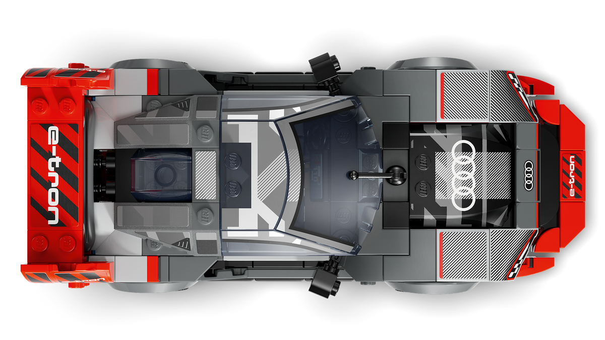 LEGO® Speed Champions 76921 Audi S1 e-tron quattro Rennwagen – Detailansicht 3