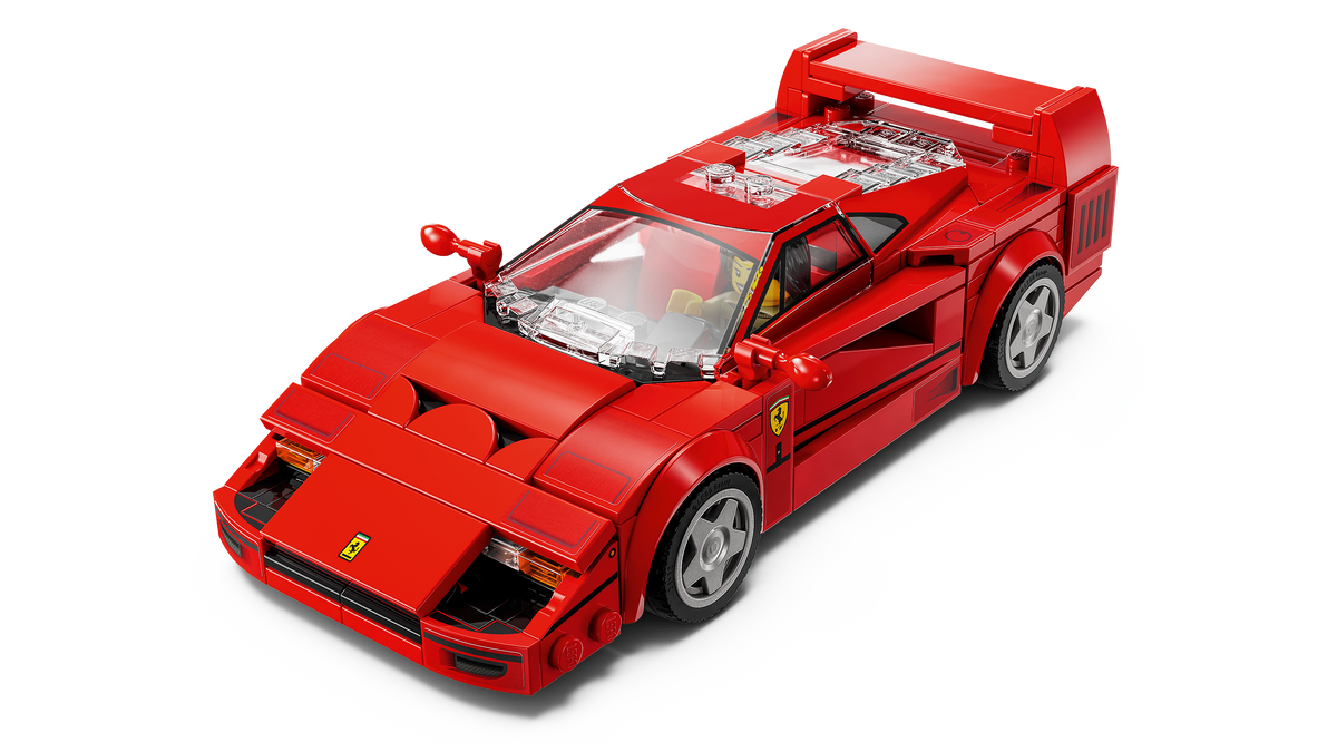 LEGO® Speed Champions 76934 Ferrari F40 Supersportwagen – Detailansicht 1