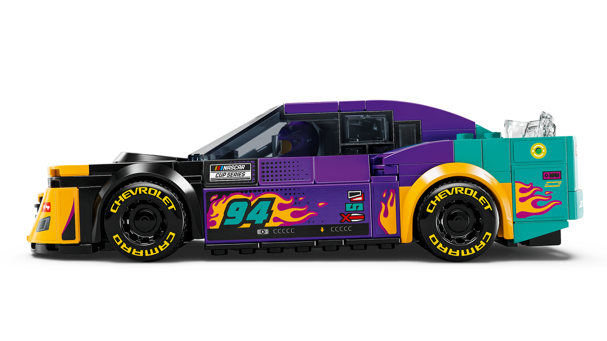 LEGO® Speed Champions 76935 NASCAR® Next Gen Chevrolet Camaro ZL1 – Detailansicht 3