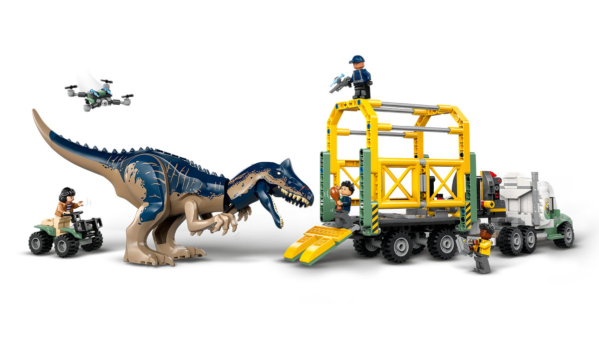 LEGO® Jurassic World 76966 Dinosaurier-Missionen: Allosaurus-Transporter – Detailansicht 2