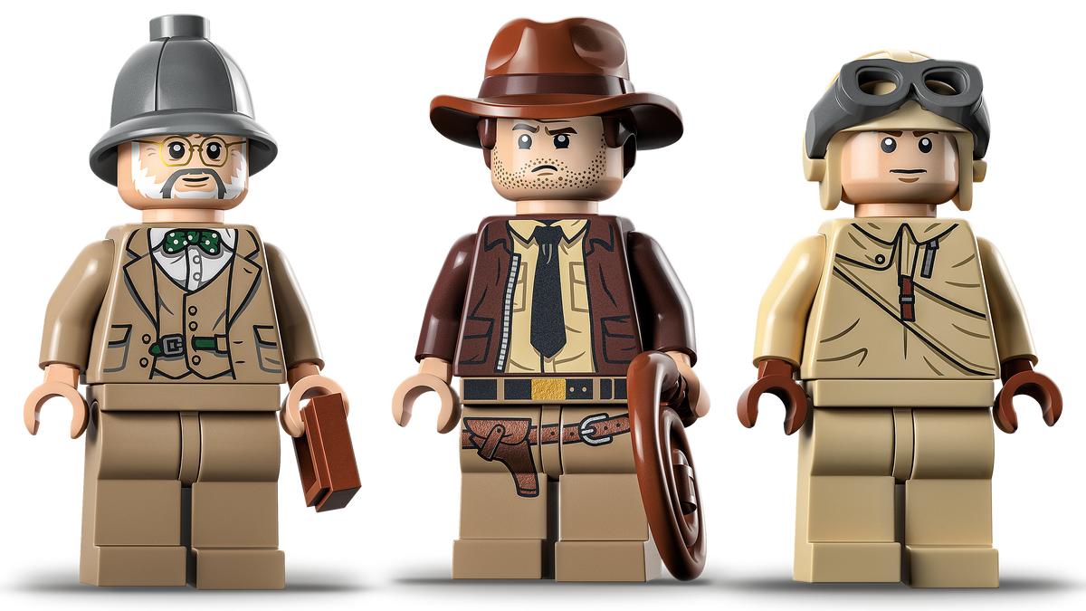 LEGO® Indiana Jones 77012 Flucht vor dem Jagdflugzeug – Detailansicht 3