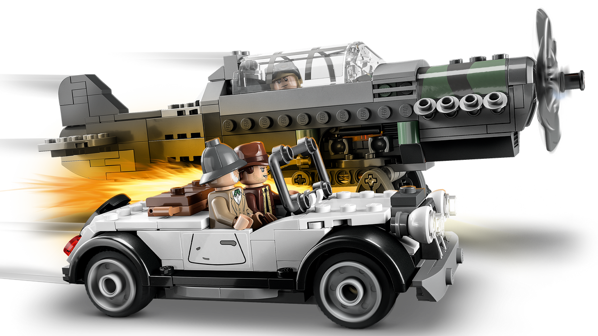 LEGO® Indiana Jones 77012 Flucht vor dem Jagdflugzeug – Detailansicht 2