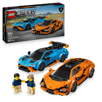 LEGO® Speed Champions 77238 Lamborghini Revuelto und Huracán STO