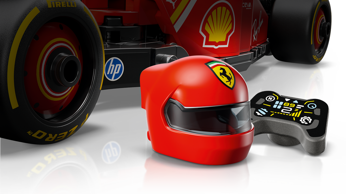 LEGO® Speed Champions 77242 Ferrari SF-24 F1® Rennauto – Detailansicht 3