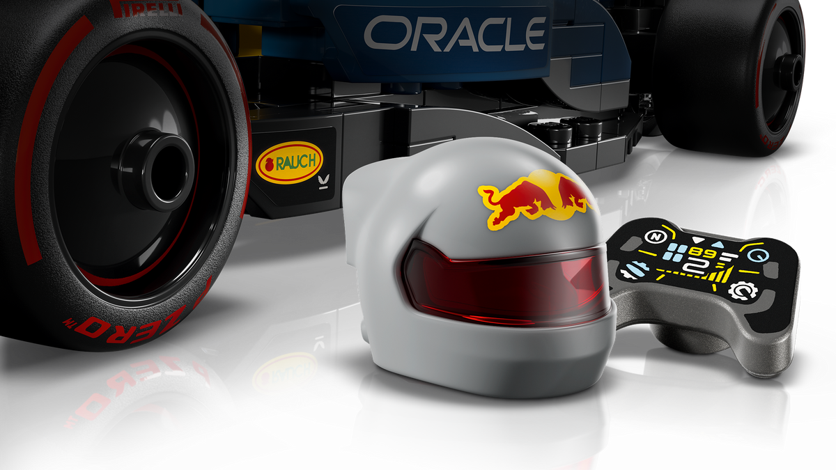 LEGO® Speed Champions 77243 Oracle Red Bull Racing RB20 F1® Rennauto – Detailansicht 3