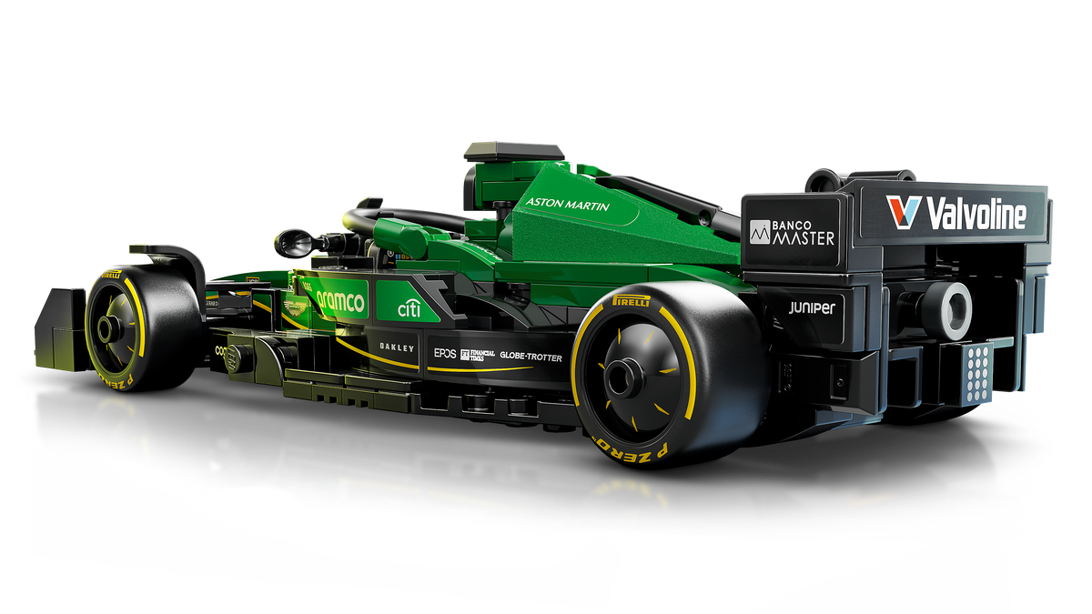 LEGO® Speed Champions 77245 Aston Martin Aramco F1® AMR24 Rennauto – Detailansicht 2