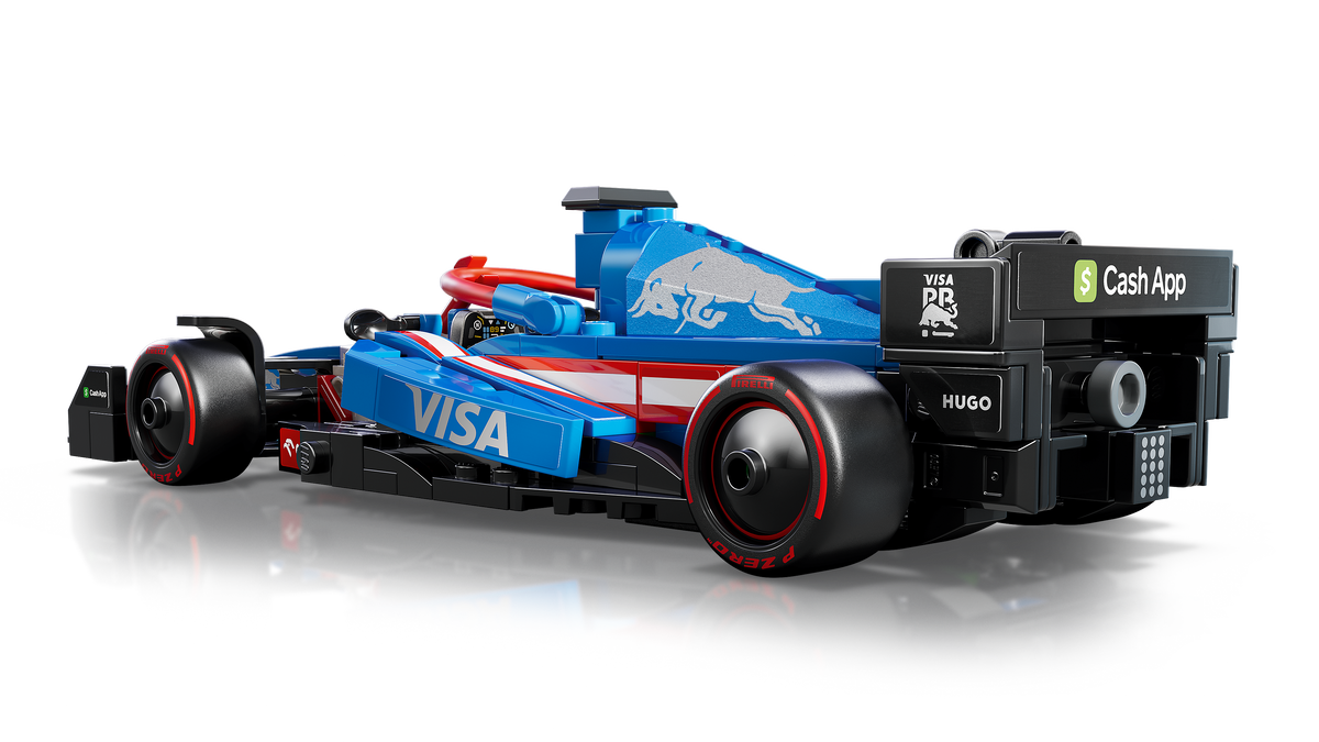 LEGO® Speed Champions 77246 Visa Cash App RB VCARB 01 F1® Rennauto – Detailansicht 2