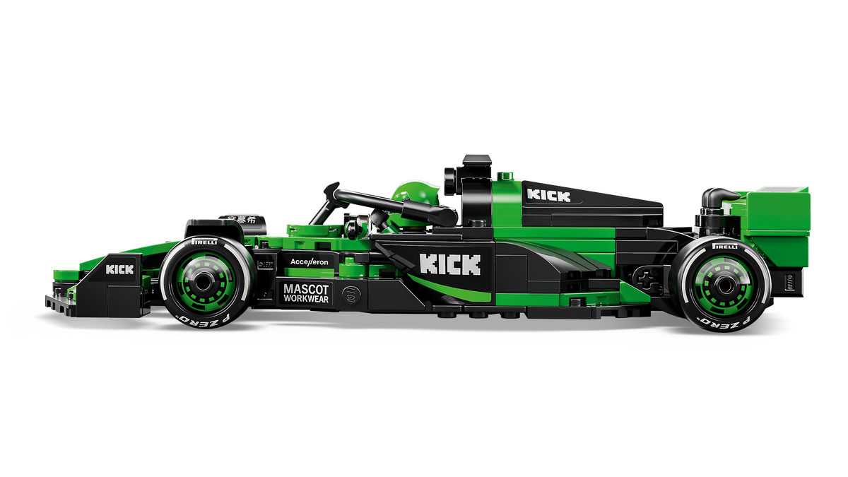 LEGO® Speed Champions 77247 KICK Sauber F1® Team C44 Rennauto – Detailansicht 1