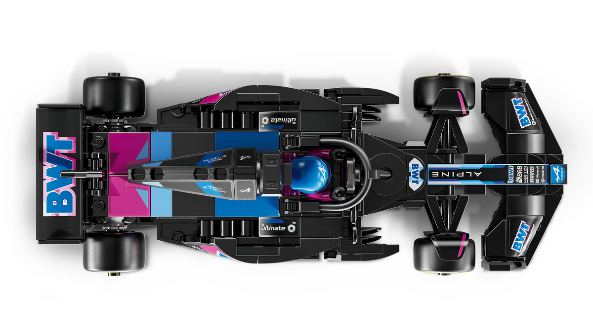 LEGO® Speed Champions 77248 BWT Alpine F1® Team A524 Rennauto – Detailansicht 4