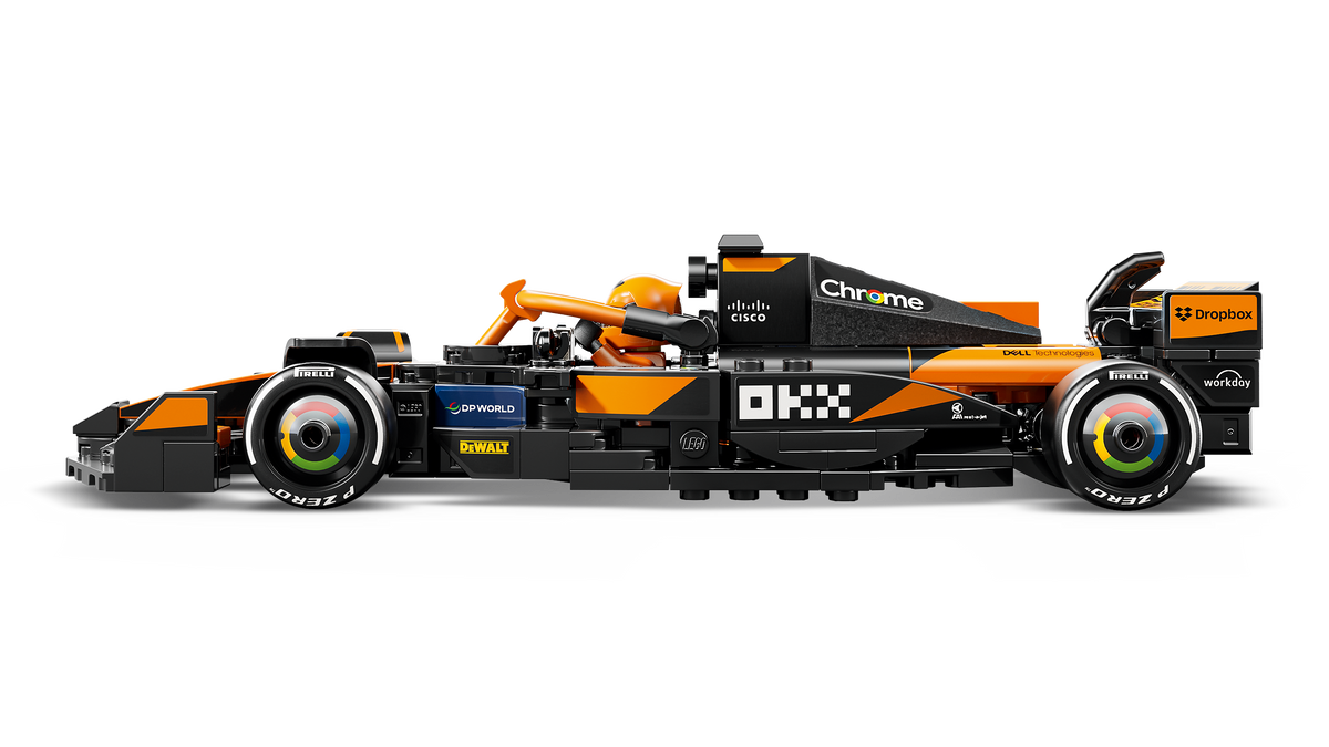 LEGO® Speed Champions 77251 McLaren F1® Team MCL38 Rennauto – Detailansicht 1