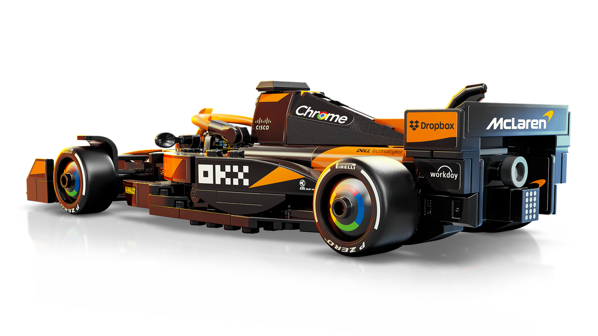 LEGO® Speed Champions 77251 McLaren F1® Team MCL38 Rennauto – Detailansicht 4