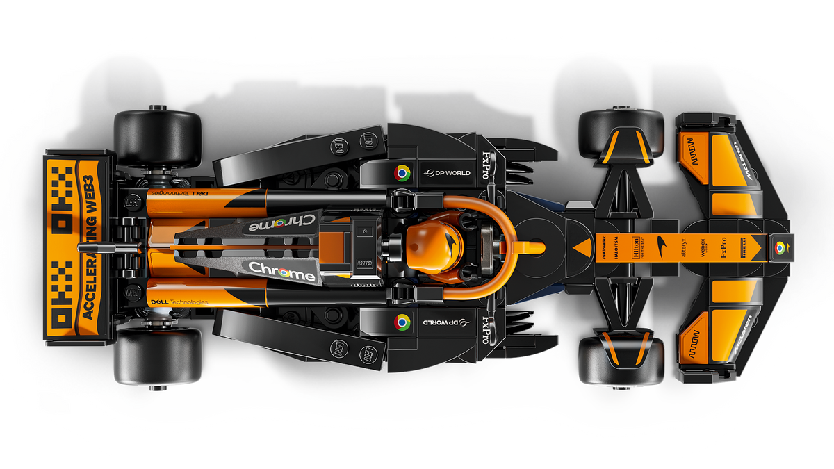 LEGO® Speed Champions 77251 McLaren F1® Team MCL38 Rennauto – Detailansicht 2