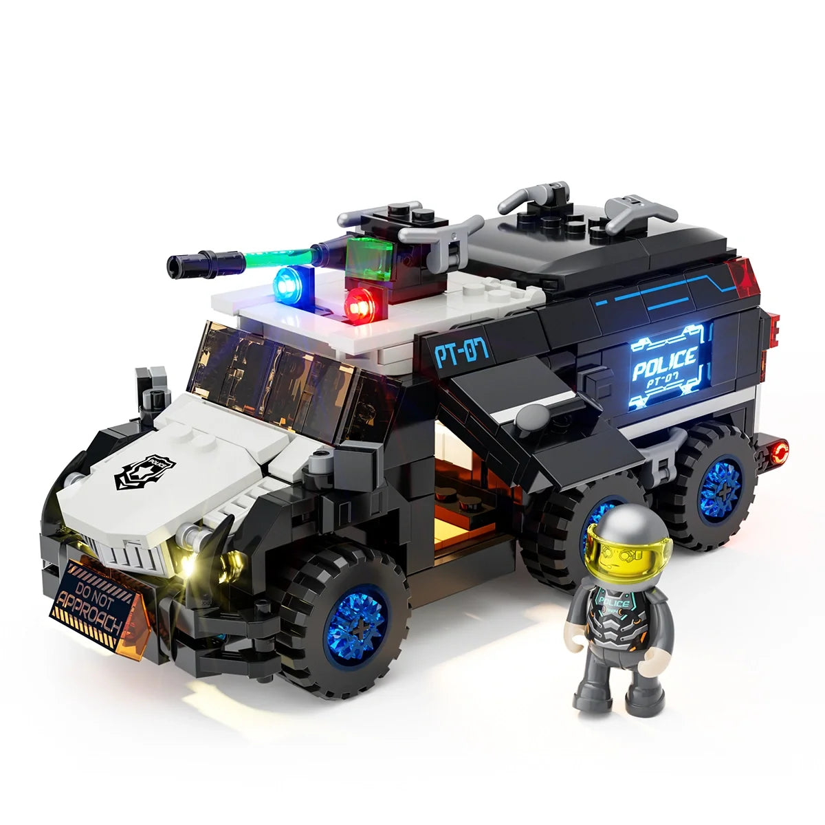 Lumibricks Police Urban Convoy 17008