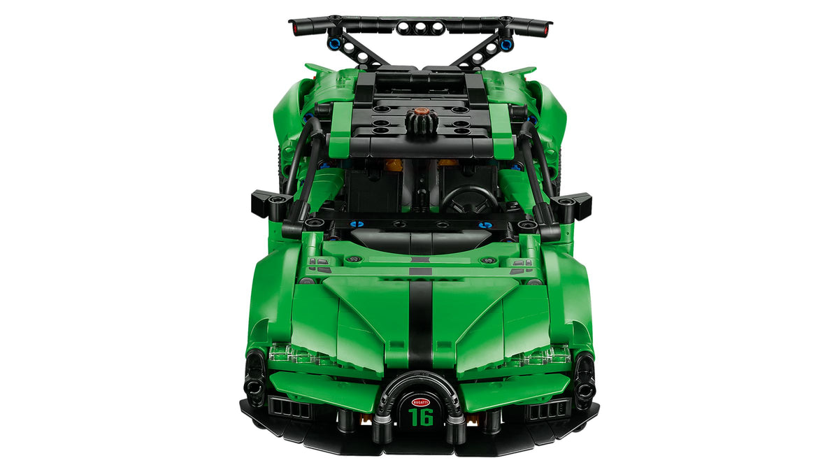 LEGO® Technic 42241 Grüner Bugatti Chiron Pur Sport Hypersportwagen – Detailansicht 1