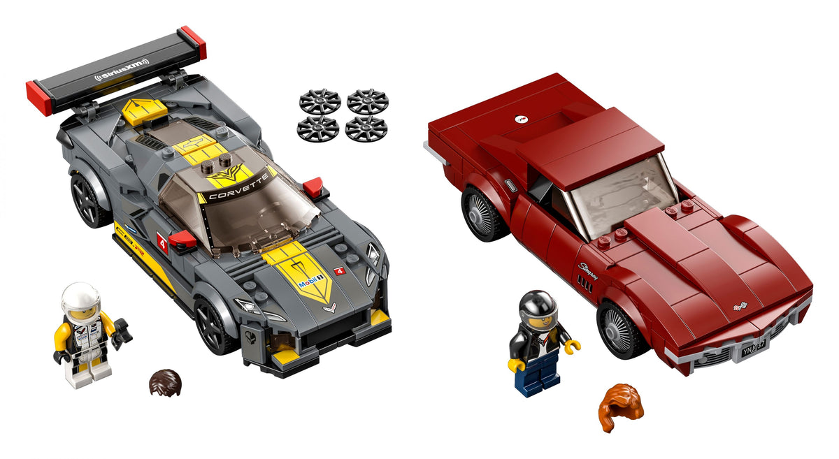 LEGO® Speed Champions 76903 Chevrolet Corvette C8.R & 1968 Chevrolet Corvette – Ansicht 2