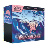 Pokemon TCG: Mega Entwicklung - Wachsendes Chaos Top Trainer Box- Deutsch