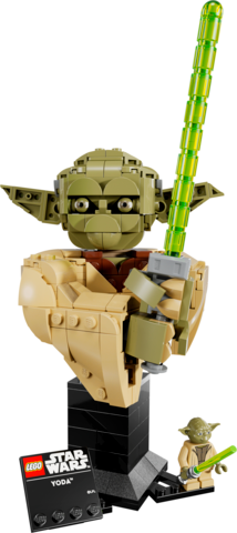 LEGO® Star Wars 75438 Yoda™ Büste – Ansicht 3