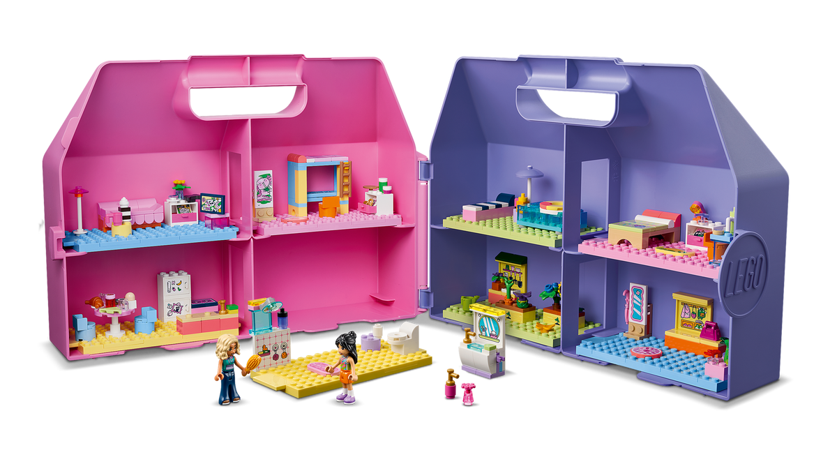 LEGO® Friends 42697 Kreativer Puppenhauskoffer – Detailansicht 1